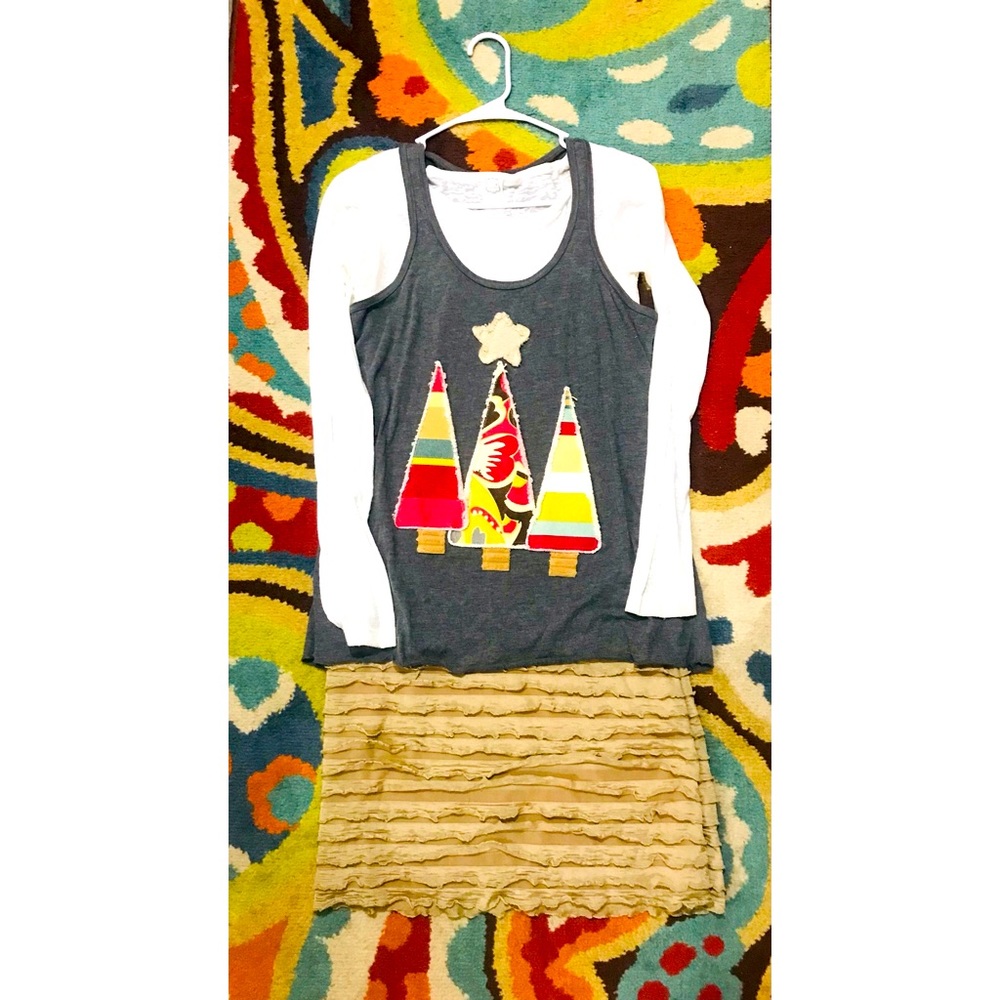 Christmas tank and top extender